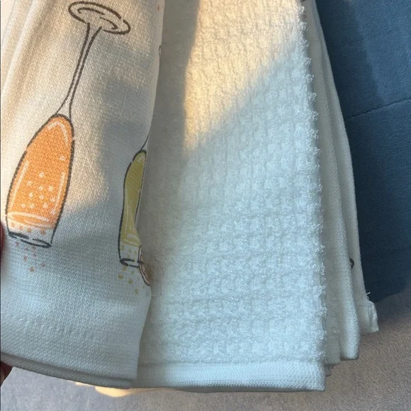 NWT Mimosa Momosa Dish Towel Set of 3 - Picture 2 of 4